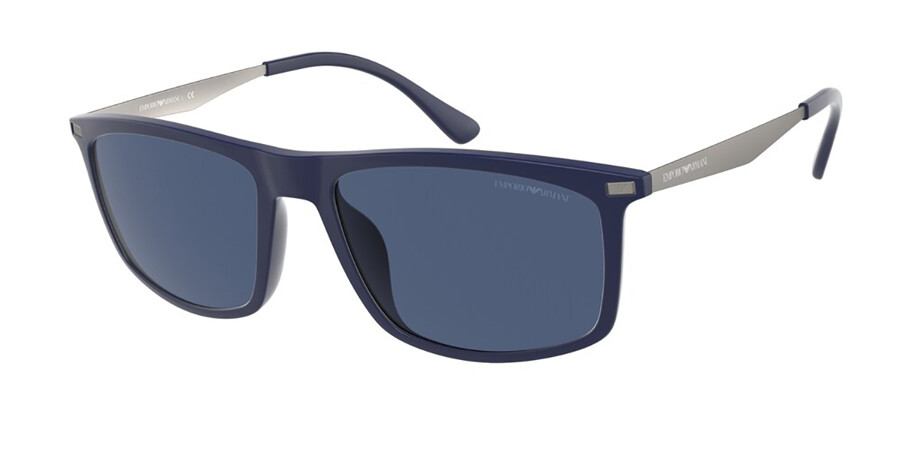 Emporio Armani EA4171U 508880 Sunglasses Matte Blue | SmartBuyGlasses India