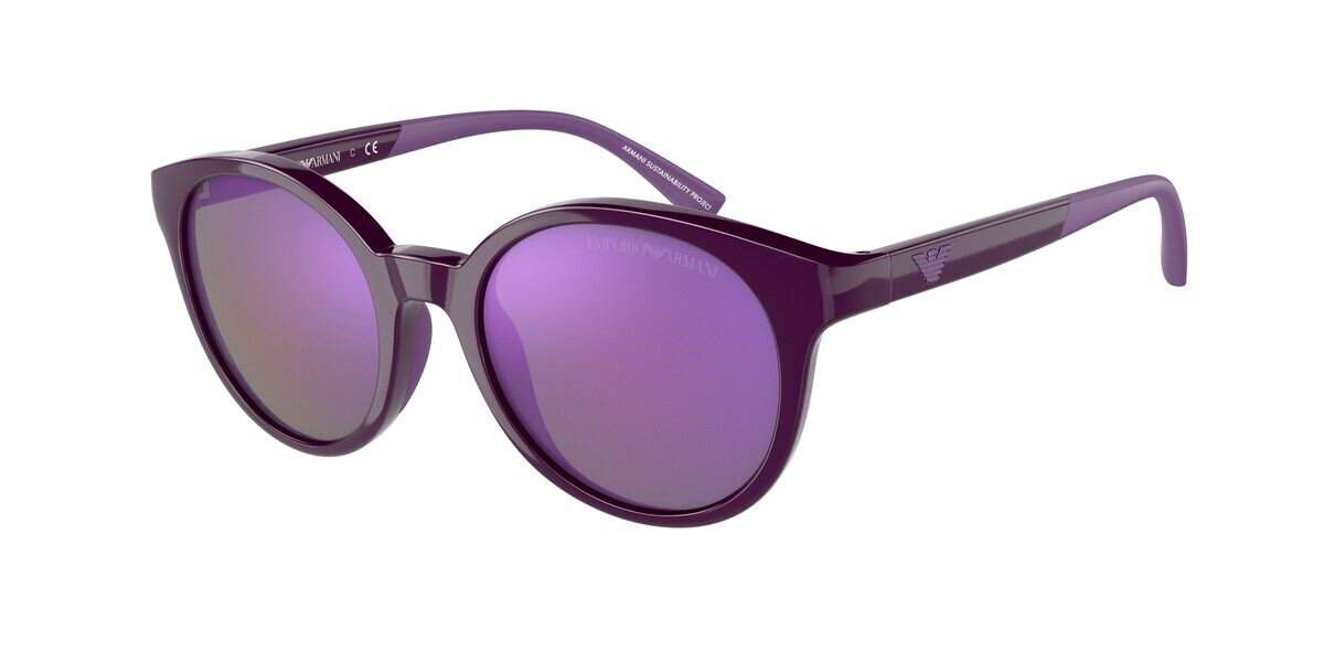 Emporio Armani EA4185F Asian Fit 51154V Sunglasses Purple | VisionDirect  Australia