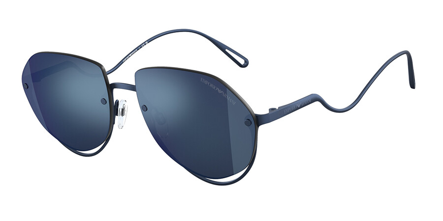 Emporio Armani EA2137 301855 Matte Blue Sunglasses | SmartBuyGlasses Hong  Kong