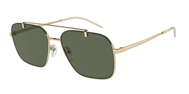Emporio Armani EA2150 301371 Pilot Shiny Pale Gold  display picture 3