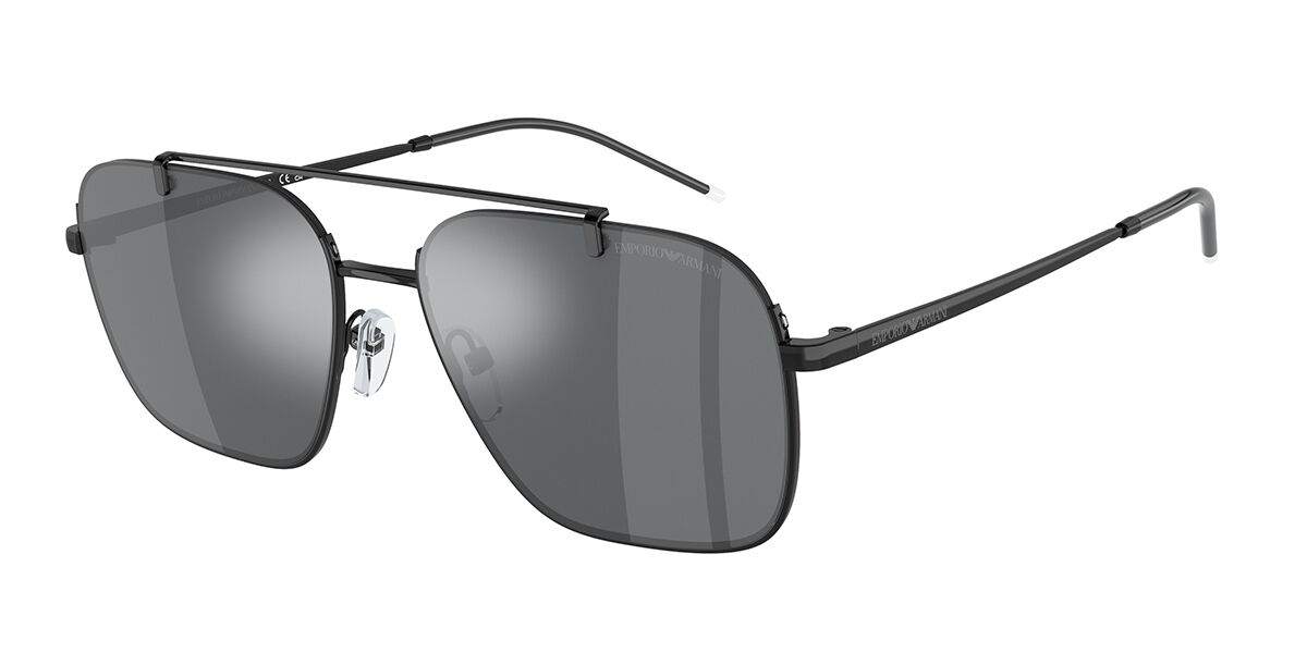 Photos - Sunglasses Armani Emporio  Emporio  EA2150 30146G Men's  Black Size 57 