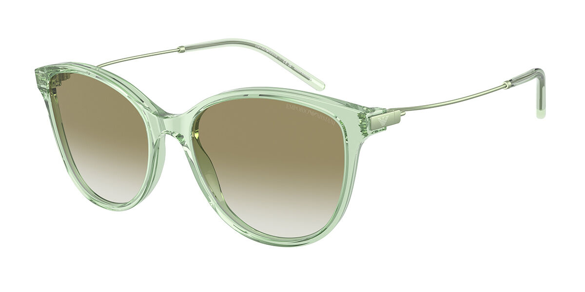 Photos - Sunglasses Armani Emporio  Emporio  EA4220 61078E Women's  Green Size 