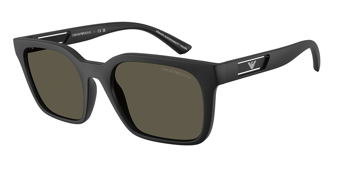 Emporio Armani Herren Matte Black Ea4269 500187 54Mm Sonnenbrillen