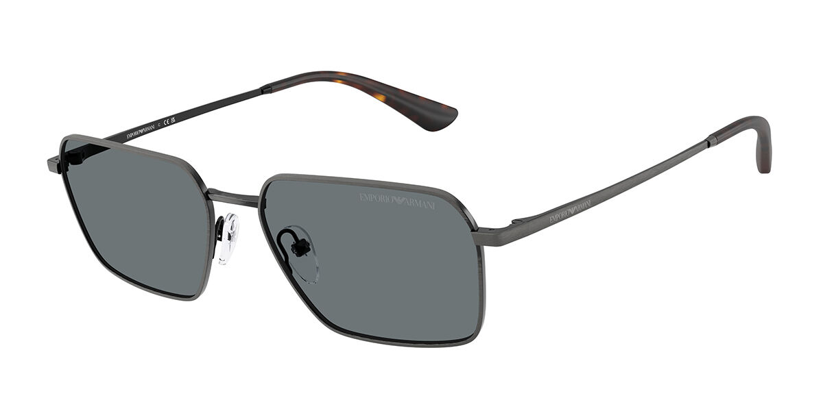 Emporio Armani EA2178 344480 Men's Sunglasses Silver Size 54