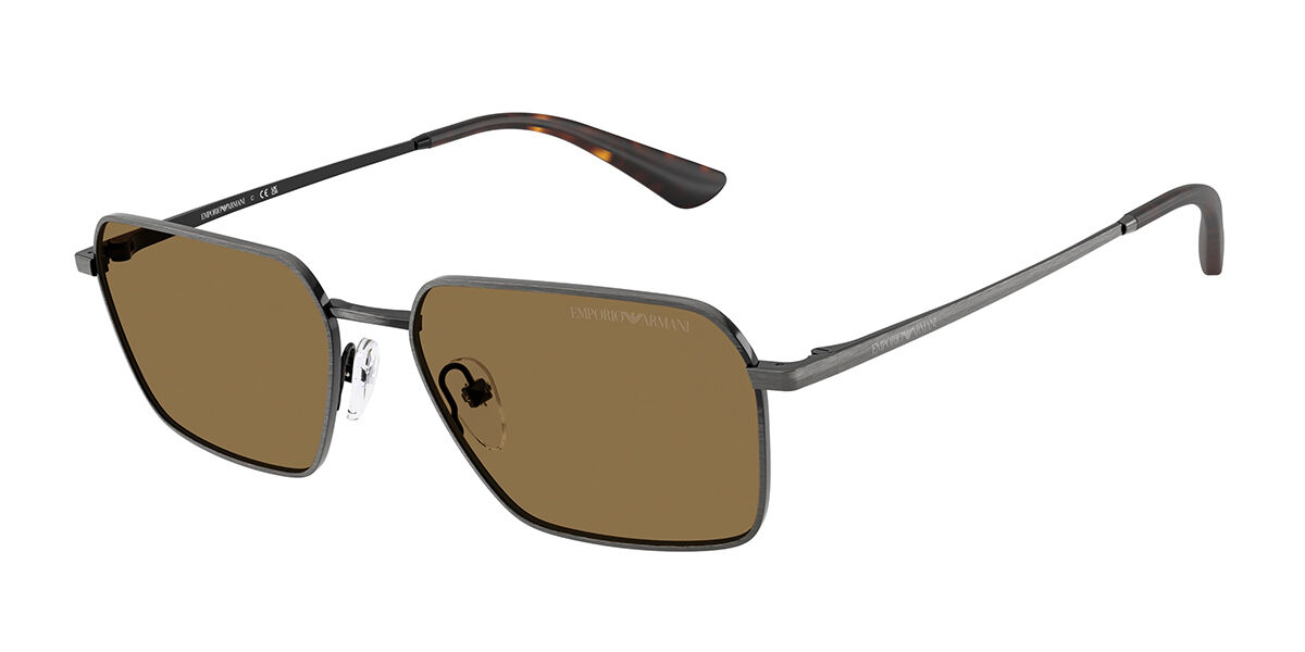 Emporio Armani EA2178 344573 Men's Sunglasses Silver Size 54