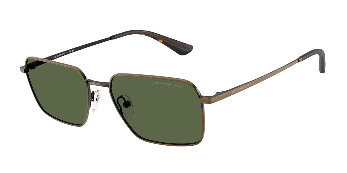 Emporio Armani EA2178 344671 Men's Sunglasses Gold Size 54
