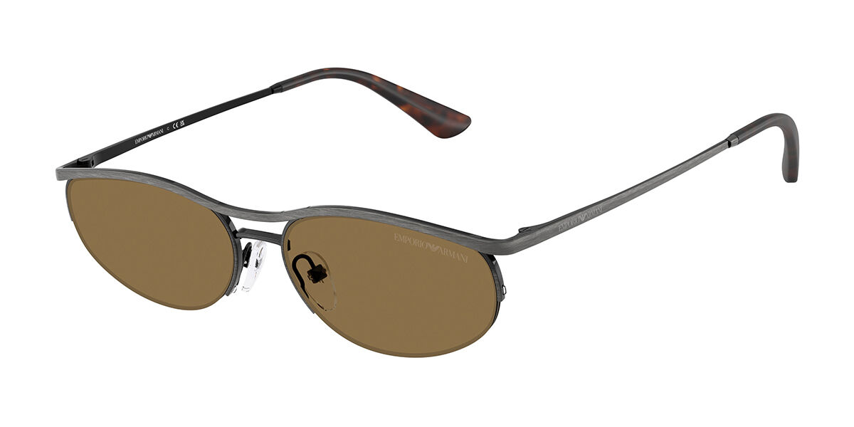 Emporio Armani EA2180 344573 Men's Sunglasses Silver Size 54