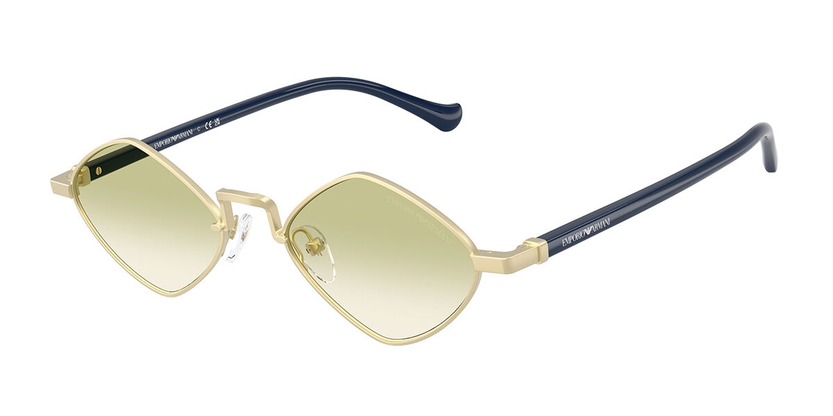 Emporio Armani EA2182 30028E Men's Sunglasses Gold Size 50