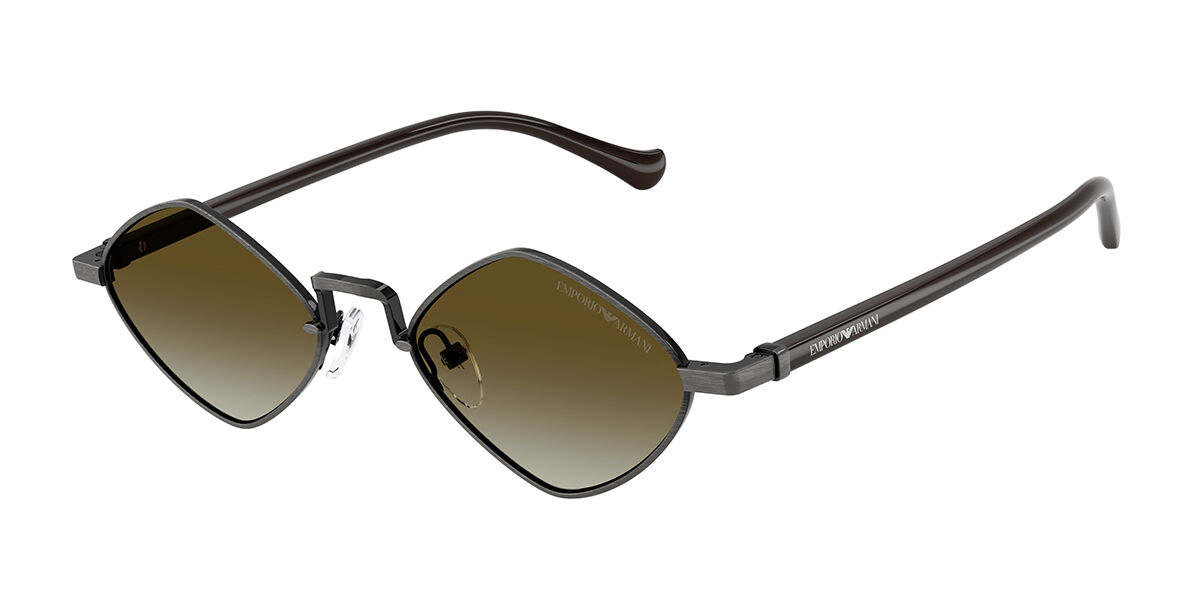 Emporio Armani EA2182 34447Z Men's Sunglasses Silver Size 50