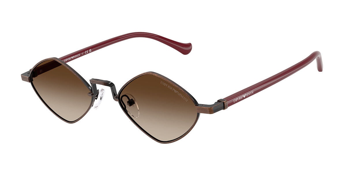 Emporio Armani EA2182 345513 Men's Sunglasses Brown Size 50