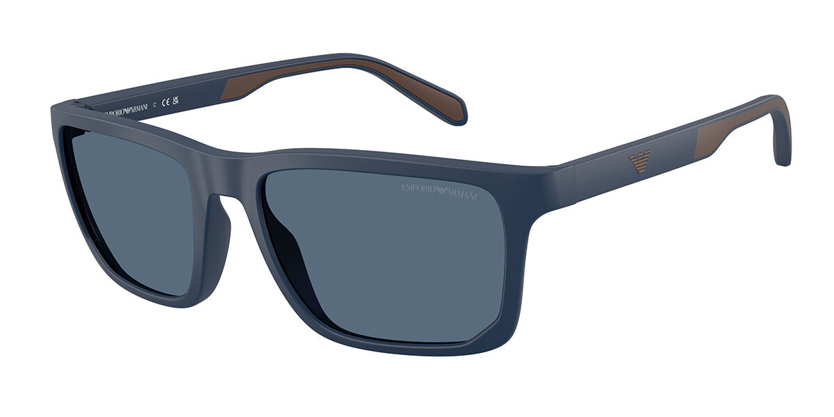 Emporio Armani EA4219 618580 Men's Sunglasses Blue Size 57