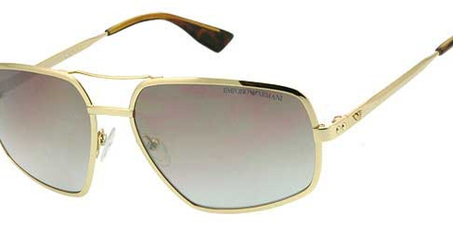 Emporio Armani EA9639/S J5G/NQ Sunglasses Gold | VisionDirect Australia