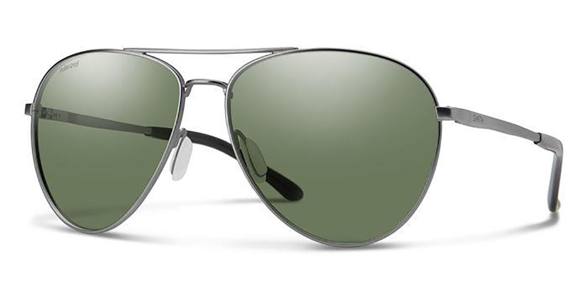 Photos - Sunglasses Smith LAYBACK Polarized R80/M9 Men's  Grey Size 60 