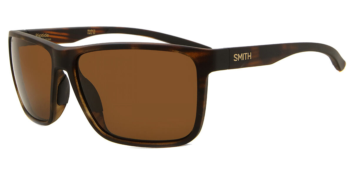 小物 SMITH Polarized Matte Tortoise N9P/L5 RIPTIDE/S Polarized sunglasses Matte Dark Tortoise