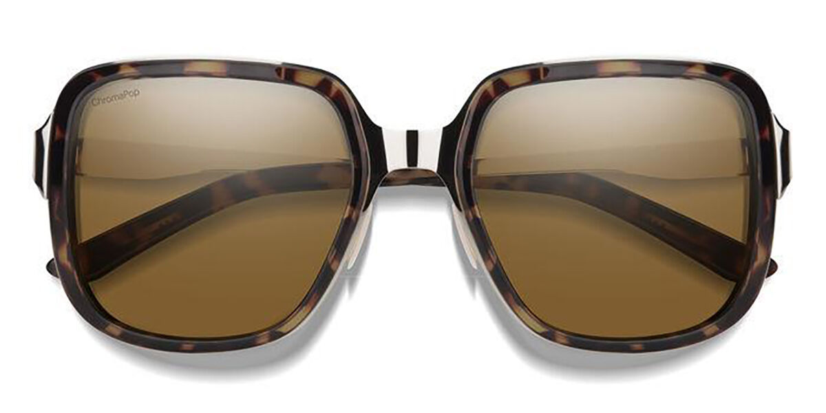 Smith AVELINE Polarized 086/L5 Women’s Sunglasses Tortoiseshell Size 55
