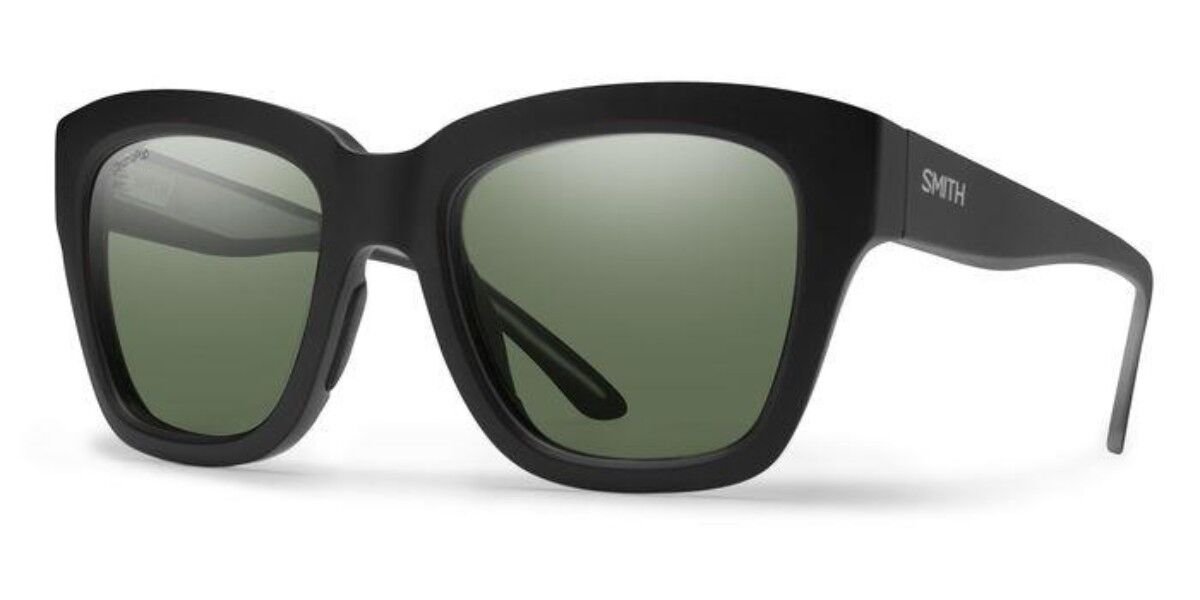 Smith SWAY Polarized 003/L7 Women’s Sunglasses Black Size 52