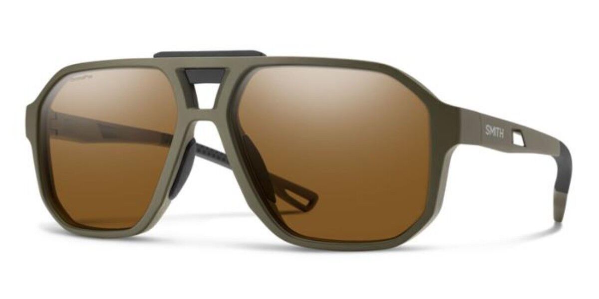 Smith Truss Polarized SIF/L5 Occhiali Da Sole Verdi Per Uomo