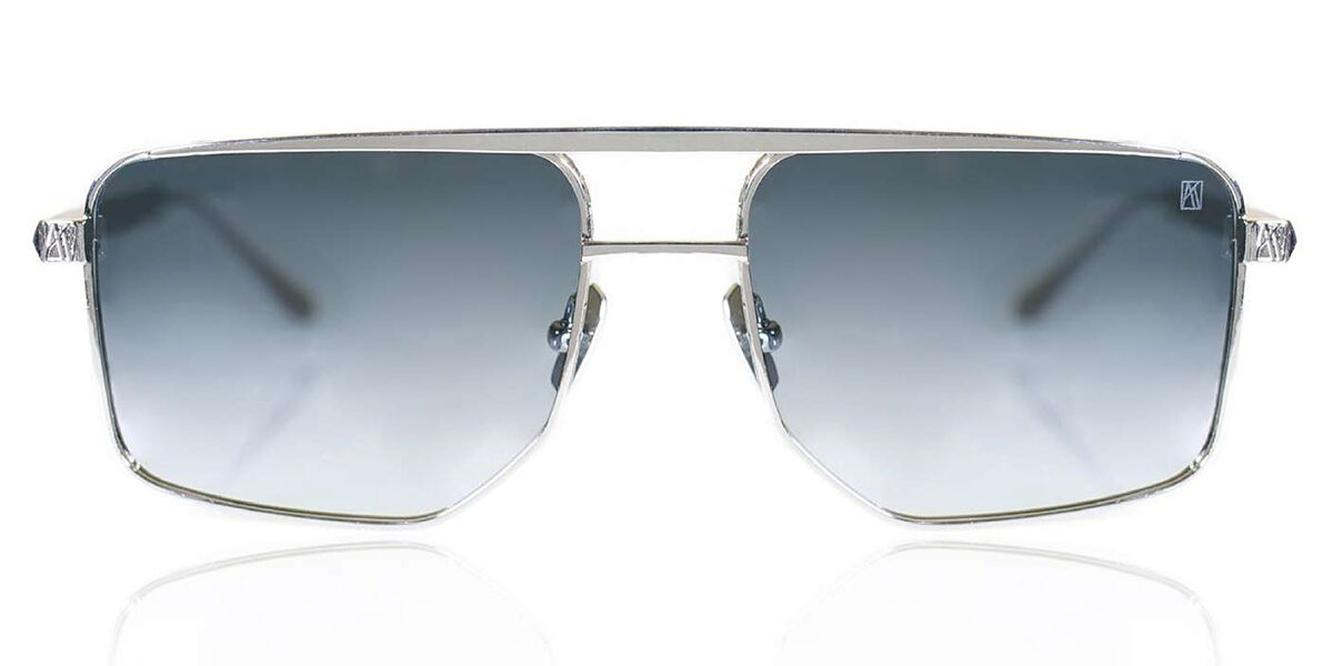 Anna-Karin Karlsson LE CHAP - SUN White Gold Women's Sunglasses Silver Size Standard