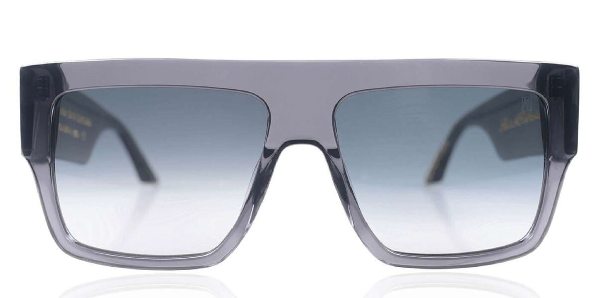 Anna-Karin Karlsson MR. 3 AM STORIES Grey White Gold Women's Sunglasses Grey Size 54