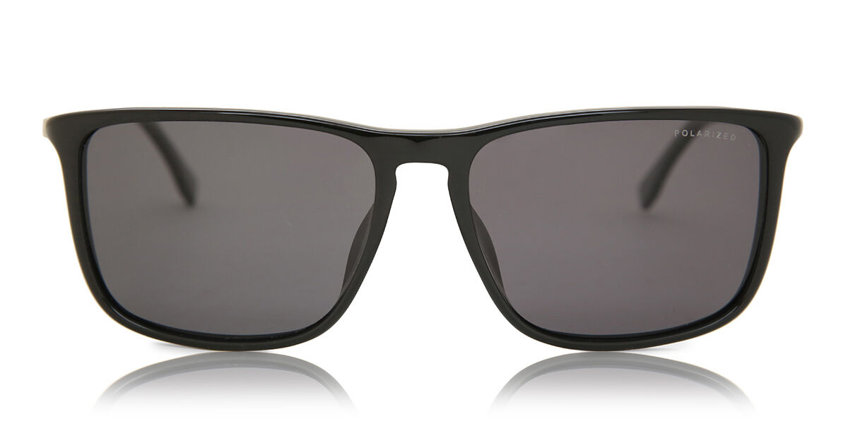 Boss 0665/N/S Polarized 807/M9 Sunglasses Black | SmartBuyGlasses India