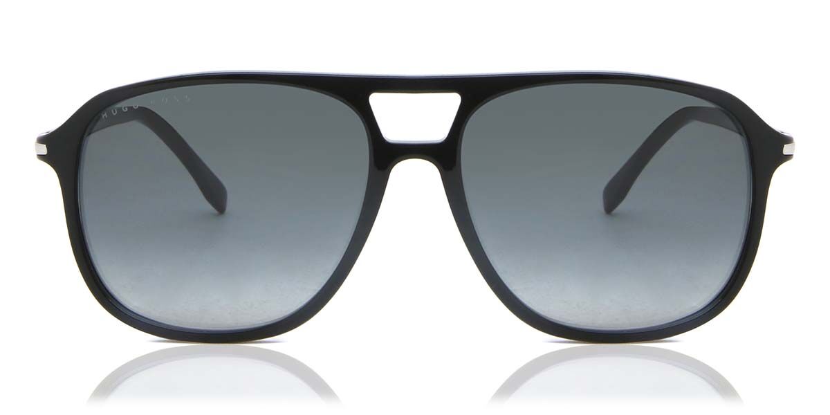 Boss 0521/S Polarized 003/AH Sunglasses Black | VisionDirect Australia