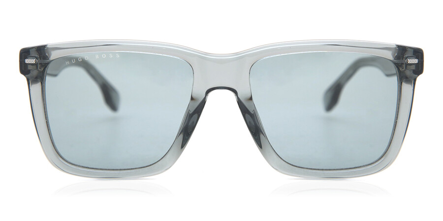 Broek uitrusting Alaska Boss 1317/S 1ED/QT Sunglasses in Transparent Green | SmartBuyGlasses USA