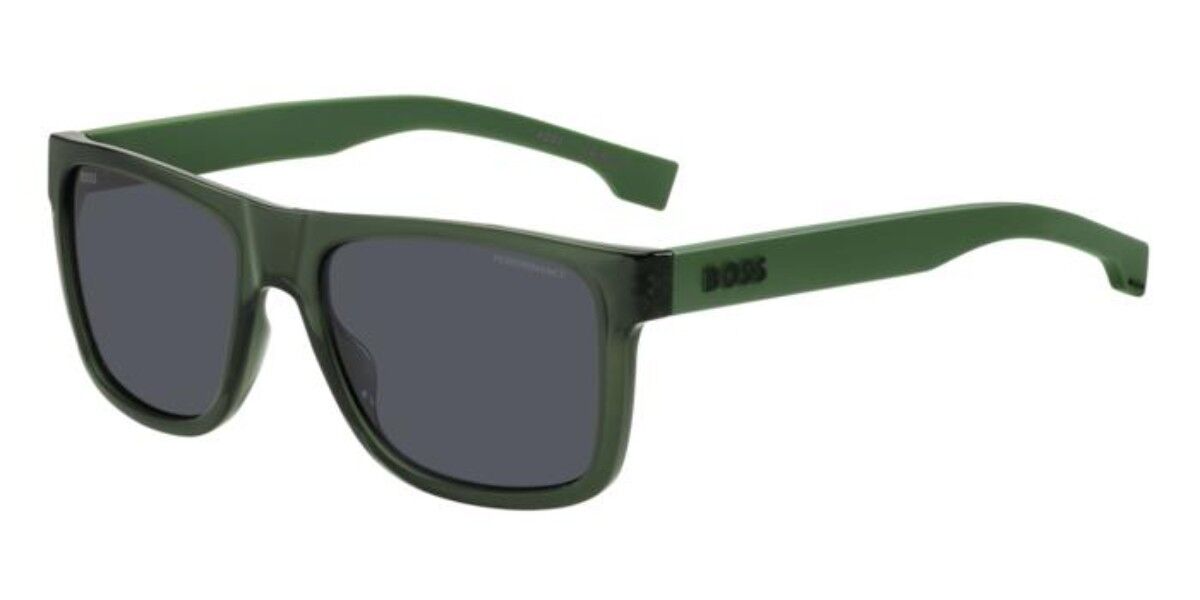Photos - Sunglasses BOSS 1647/S 1ED/Z8 Men's  Green Size 55 