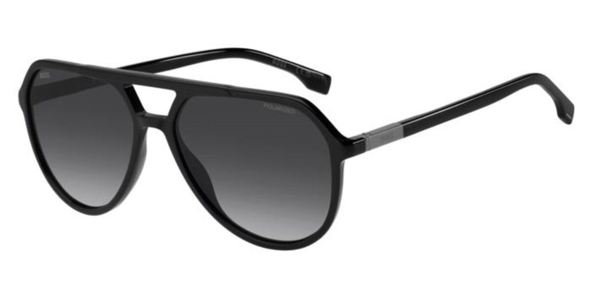 BOSS 1831/S Polarized 807/WJ 58 Svarta Solglasögon Män