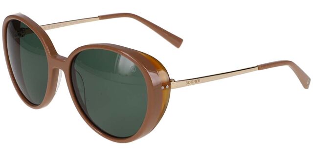 Bogner 7210 5072 Oval Beige Brown Sunglasses  display picture 1