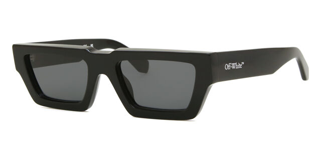 Off White MANCHESTER 1007 Rectangle Black Sunglasses  display picture 3