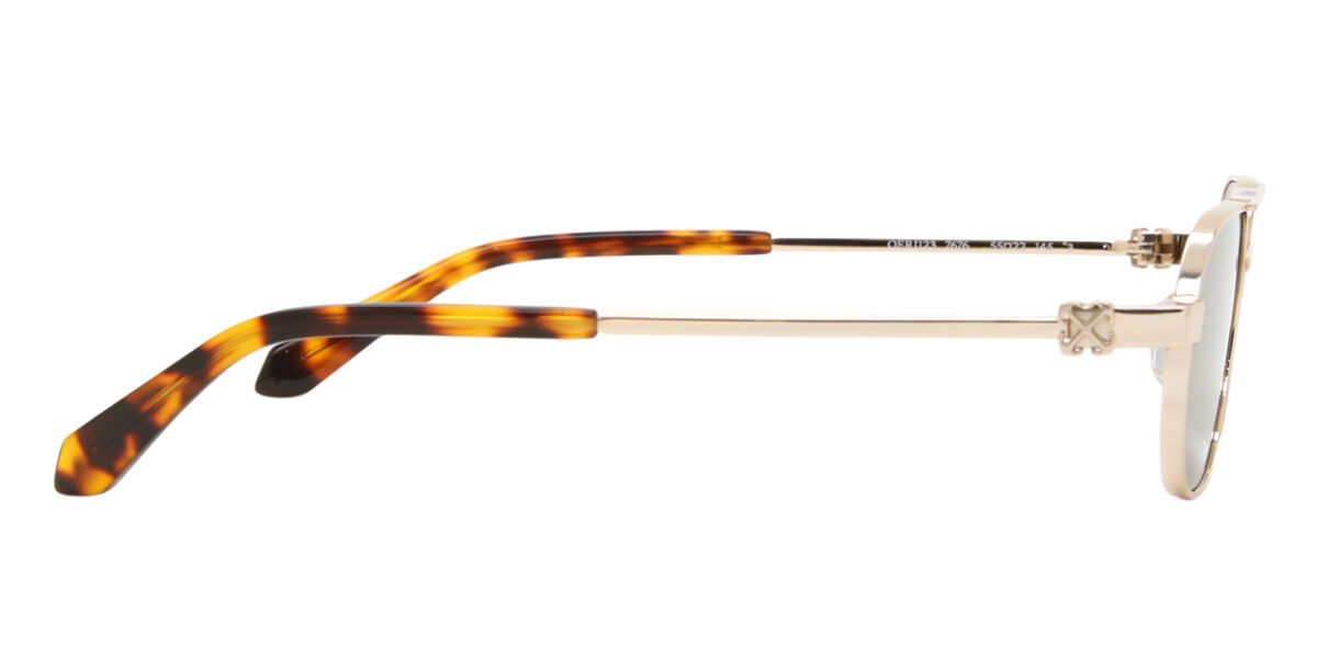 Off White VAIDEN sunglasses Gold | SmartBuyGlasses US