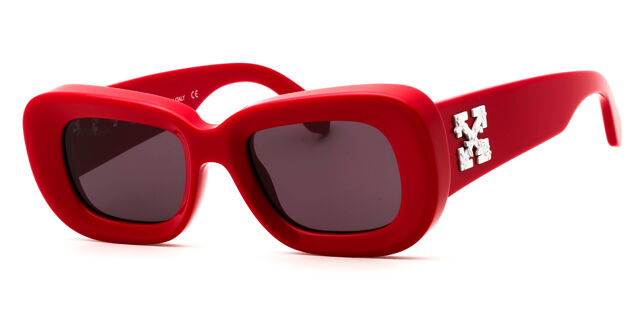 Off-White CARRARA 507 Rectangle Red Sunglasses  display picture 1