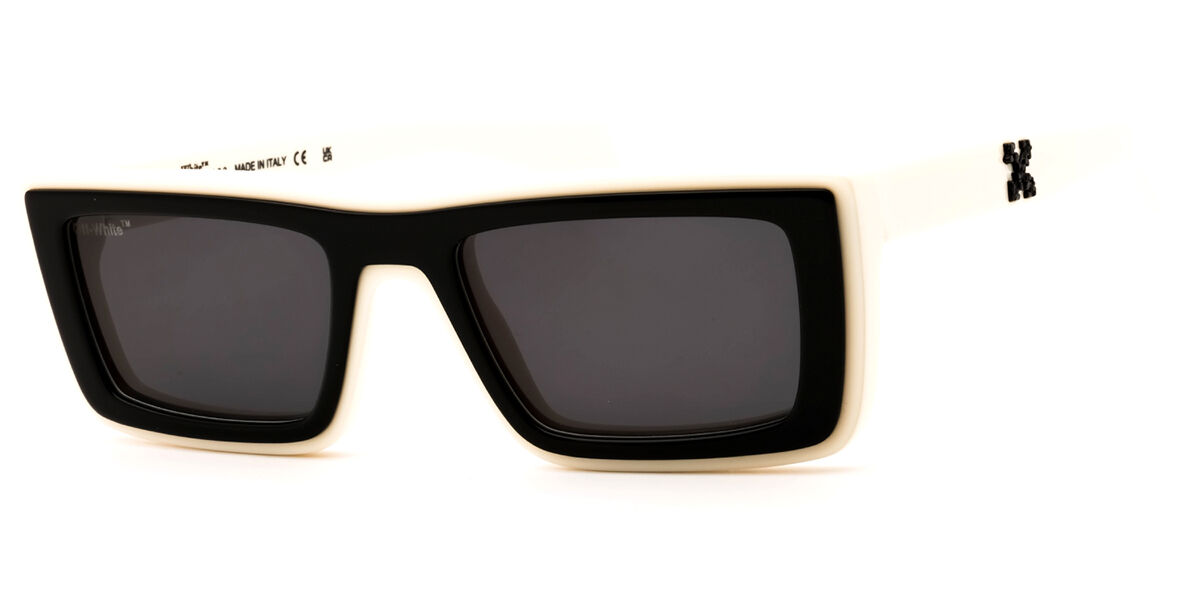 Off-White　サングラス　ブラック Off-White Eyewear オフホワイト ロゴ サングラス | ブラック