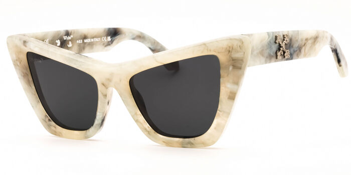 NEW OFF-WHITE CAT EYE SUNGLASSES EDVARD 12507 RED GREY OFF-WHITE WOMEN EYEWEAR Off-White EDVARD 12507 Cat Eye Red Sunglasses  main image 3