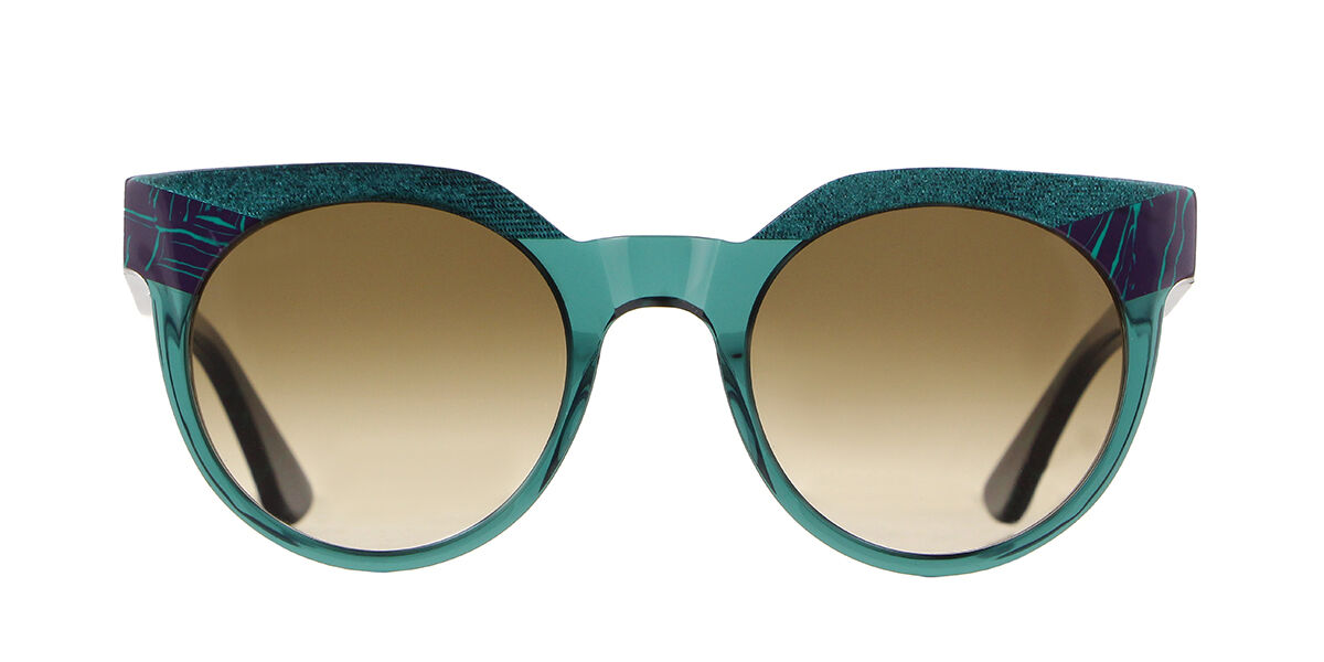 VANNI VS3027 A977 Women's Sunglasses Green Size 49