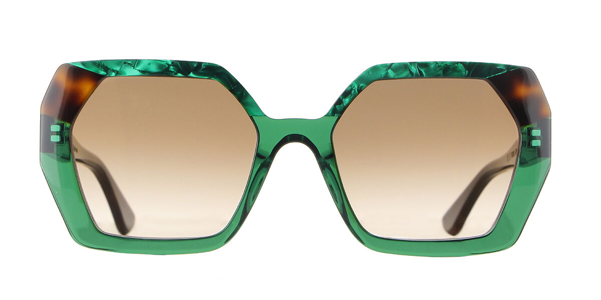 VANNI VS3029 A396 Women's Sunglasses Green Size 55