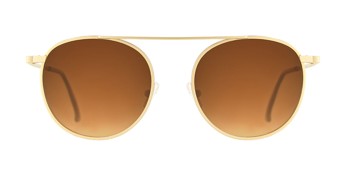 VANNI VS668 C66 Men's Sunglasses Gold Size 52