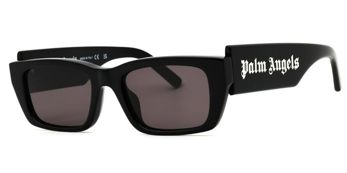 Palm Angels PERI002 Palm 1045 Rectangle Black Sunglasses  display picture 3