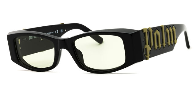 NEW PALM ANGELS SUNGLASSES BLACK/GREEN UNISEX EYEWEAR PERI007 ANGEL 1055 New, PALM ANGELS Sunglasses Angel PERI007 1055 Authentic  main image 4