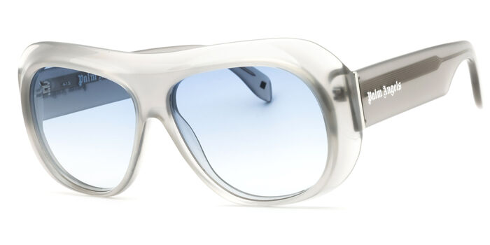 NEW PALM ANGELS SUNGLASSES WHITE UNISEX EYEWEAR PALM ANGELS PERI103 ELFIN 0107 Palm Angels ELFIN PERI103 0107 Aviator Sunglasses - White  main image 3