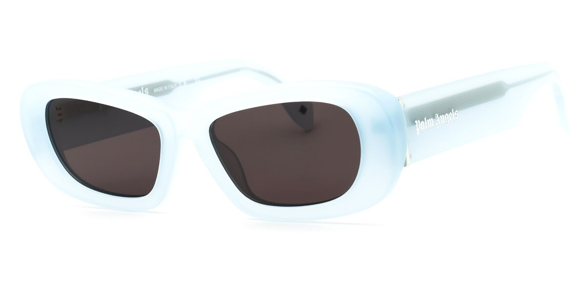 NEW PALM ANGELS SUNGLASSES BLUE WOMEN EYEWEAR PALM ANGELS PERI107 DANA 4007 White Palm Angels Sunglasses for Women | Lyst main image 4