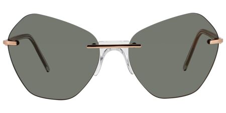 Andy Wolf Gold Sunglasses Andy Wolf® Glimmer Sun Cat-Eye Sunglasses - EuroOptica main image 3