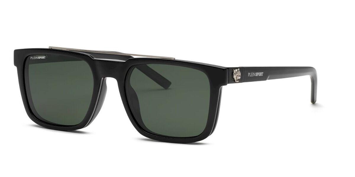 Philipp Plein Sport USP025 Z42P 54 Svarta Solglasögon Män