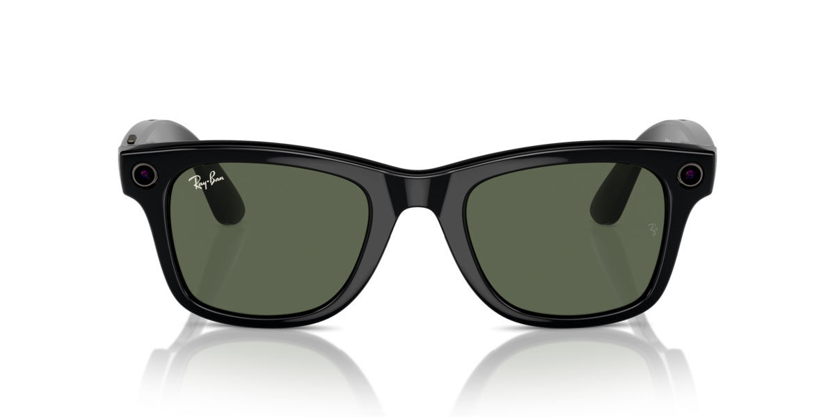 Ray-Ban RW4006 Meta Wayfarer sunglasses Black