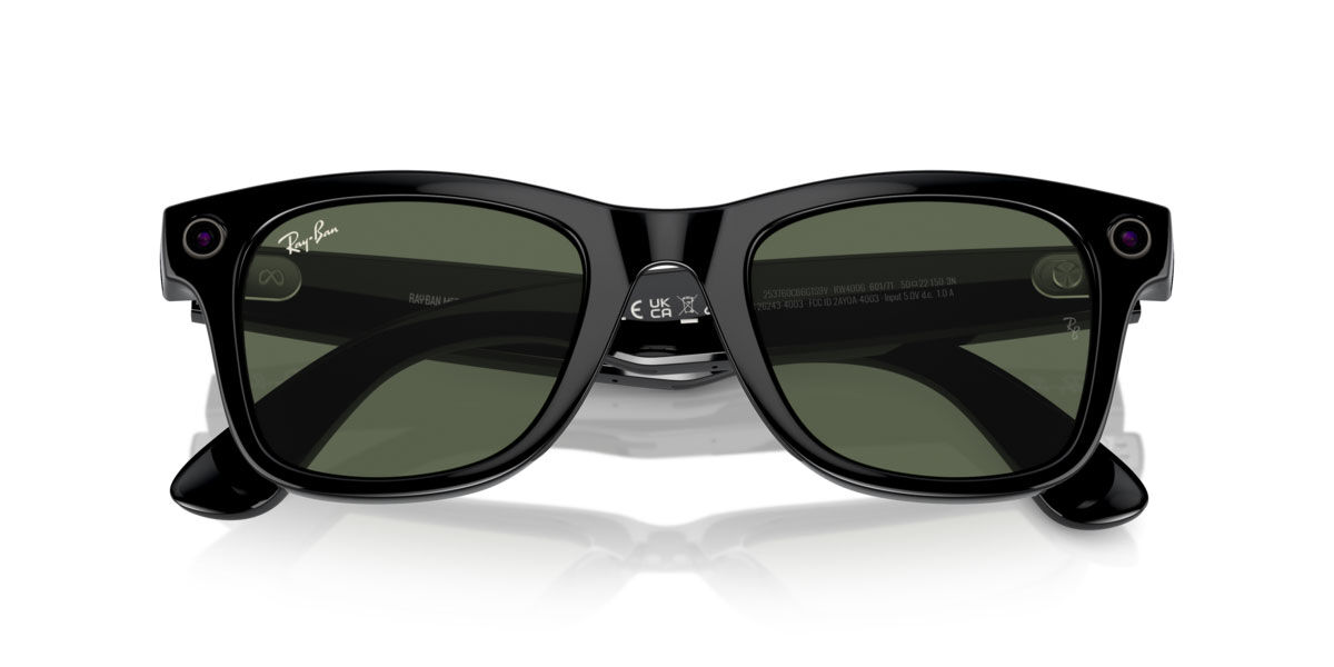 【新品未開封】Ray-Ban  WAYFARER RW4006 RAY-BAN Meta Wayfarer RW4006 Smart Sunglasses Jeans Blue