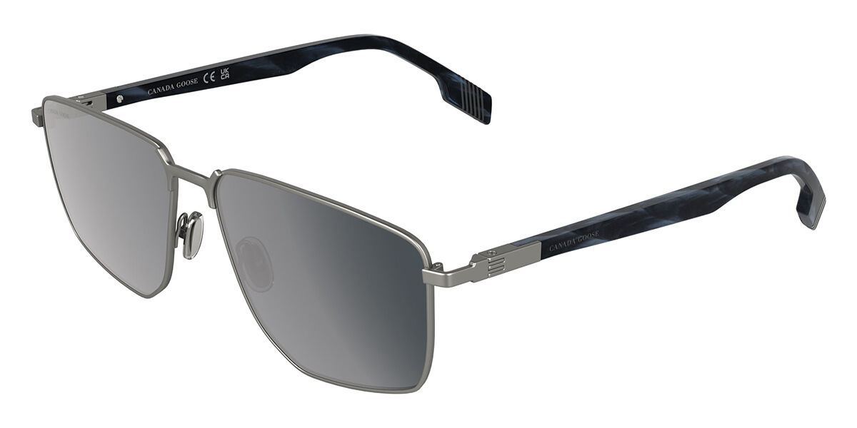 Canada Goose GC26501SE 038 Men's Sunglasses Silver Size 60