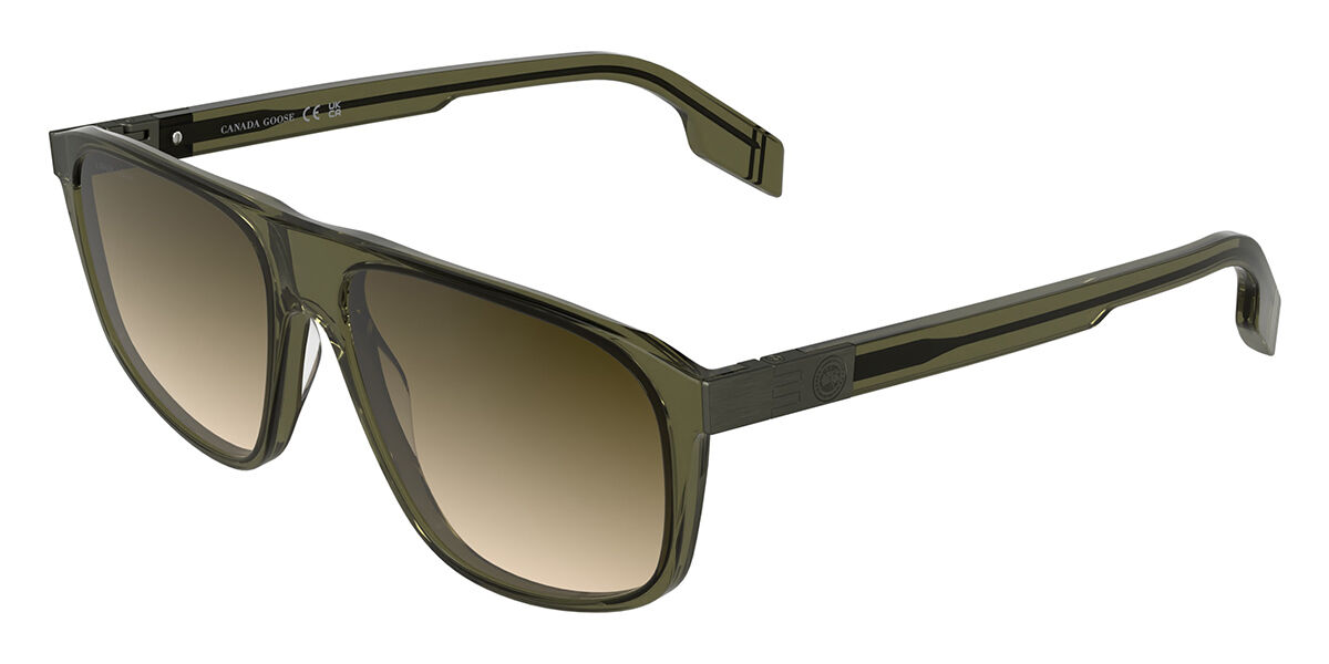 Canada Goose GC26602SE 317 Men's Sunglasses Green Size 58