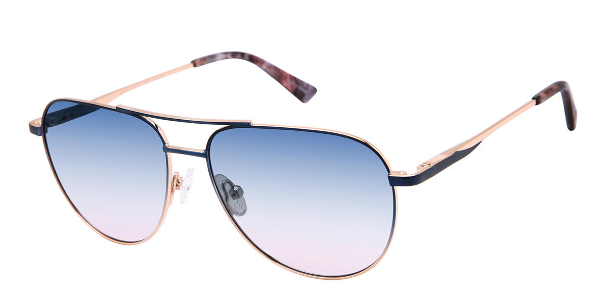 Ann Taylor ATP933 Polarized C02 54 Blåa Solglasögon Kvinna