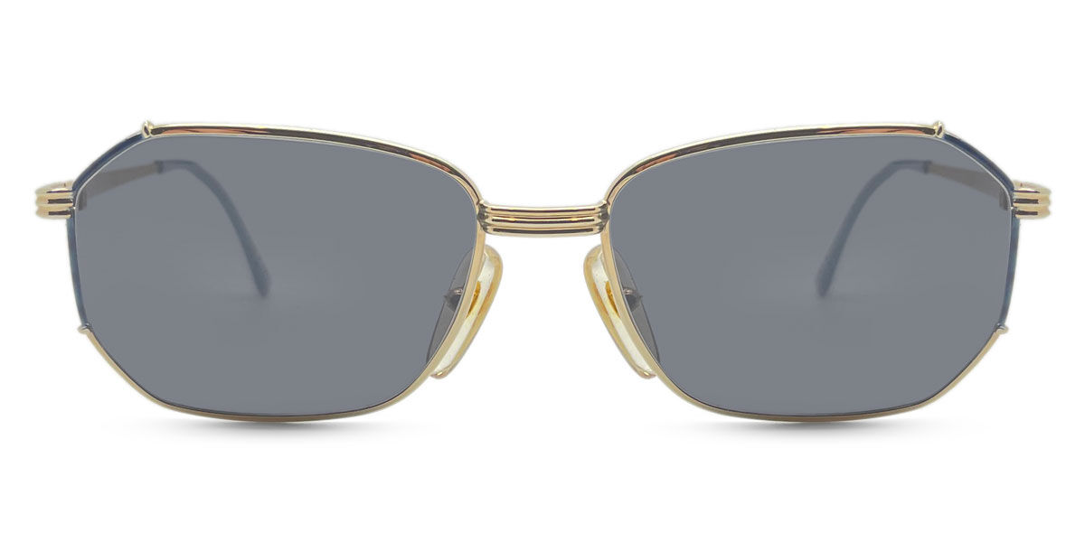 Dior Vintage Dior 2695 045 53 Guldiga Solglas&ouml;gon M&auml;n