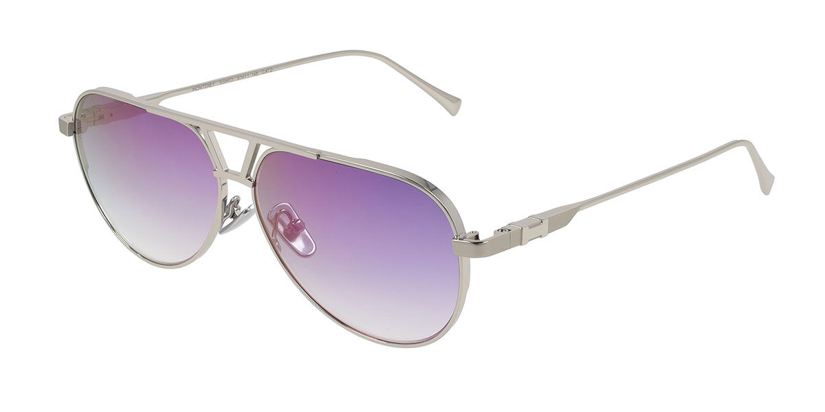 Henry Jullien MONTEREY SSM13 Men's Sunglasses Silver Size 57